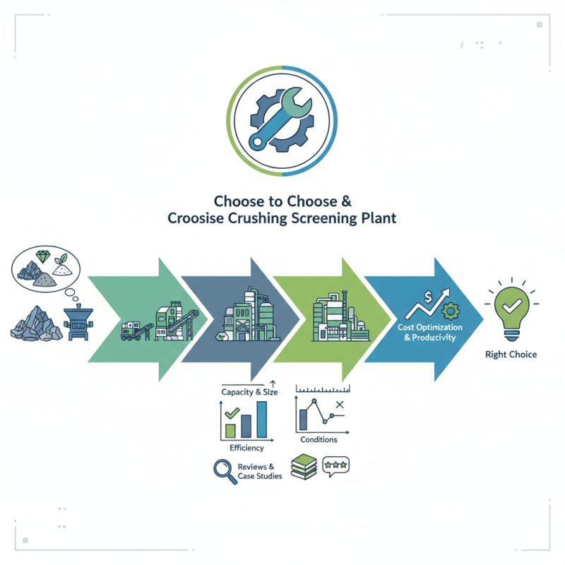 How to Choose the Right Crushing Screening Plant for Your Needs?