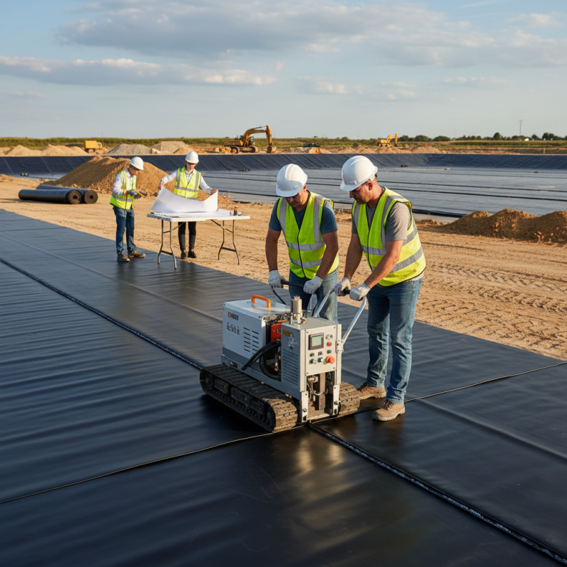 Why Choose a Geomembrane Welding Machine for Your Projects?