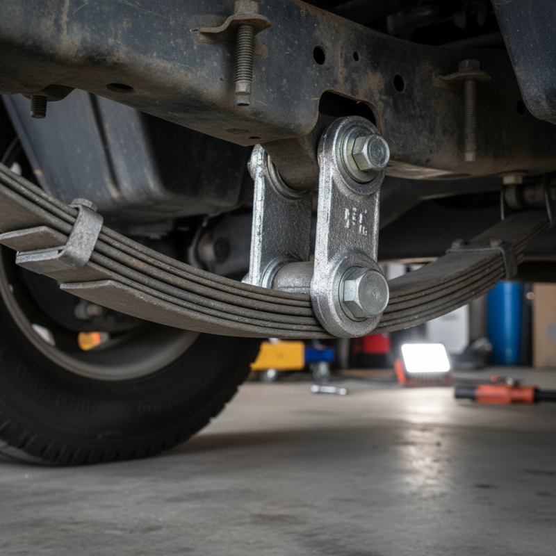 Why Choose the Right Suspension Parts Spring Shackle for Your Vehicle?