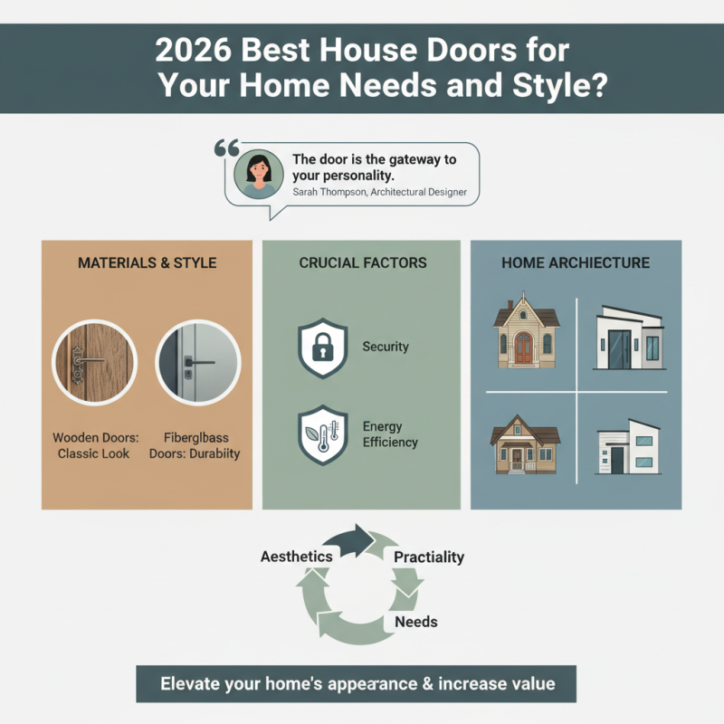 2026 Best House Doors for Your Home Needs and Style?