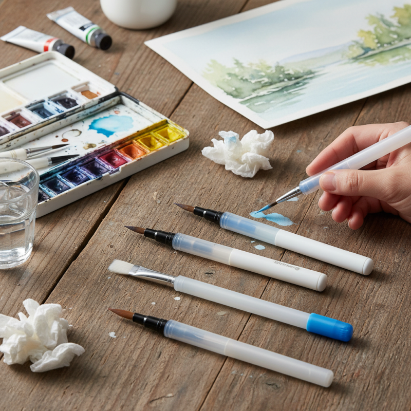 How to Choose the Best Refillable Water Brush Pen for Artists?