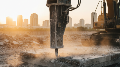 Best Hydraulic Breakers for Efficient Demolition Work?