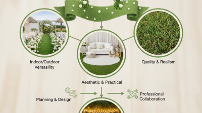How to Use Artificial Grass for a Stunning Wedding Setup?