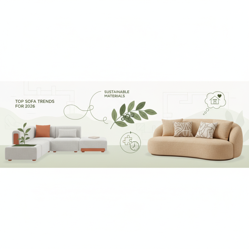Top Sofa Trends for 2026 What to Look for in Design?