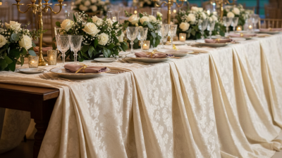 How to Choose the Best Table Linen for Your Event?