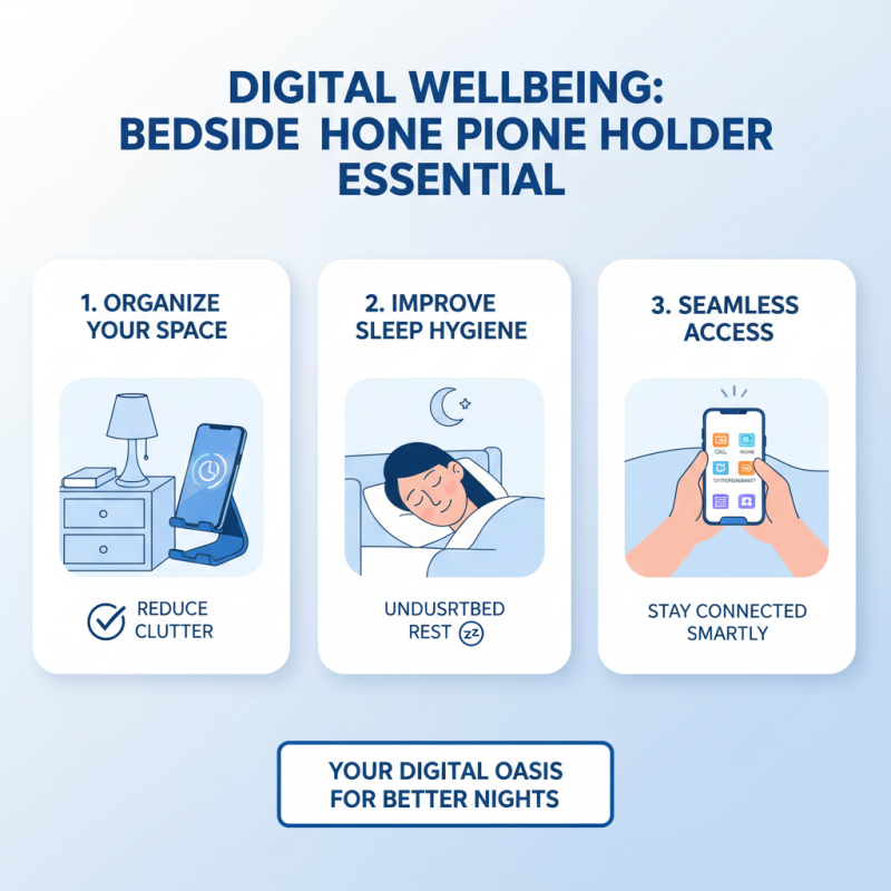 Why You Need a Bedside Phone Holder for Better Sleep and Organization?