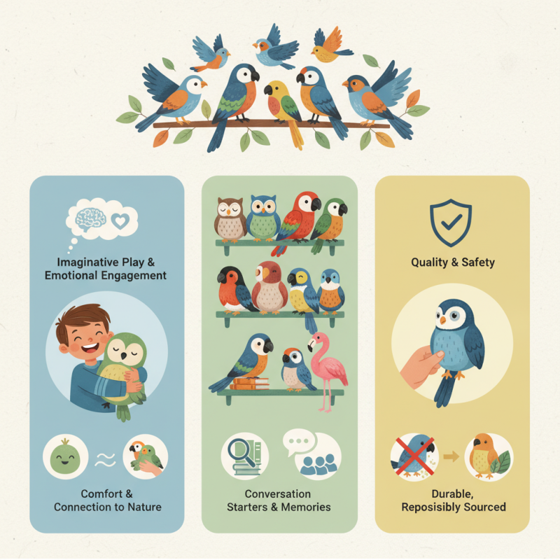 Why Choose Bird Plush Toys for Your Collection or Gift?