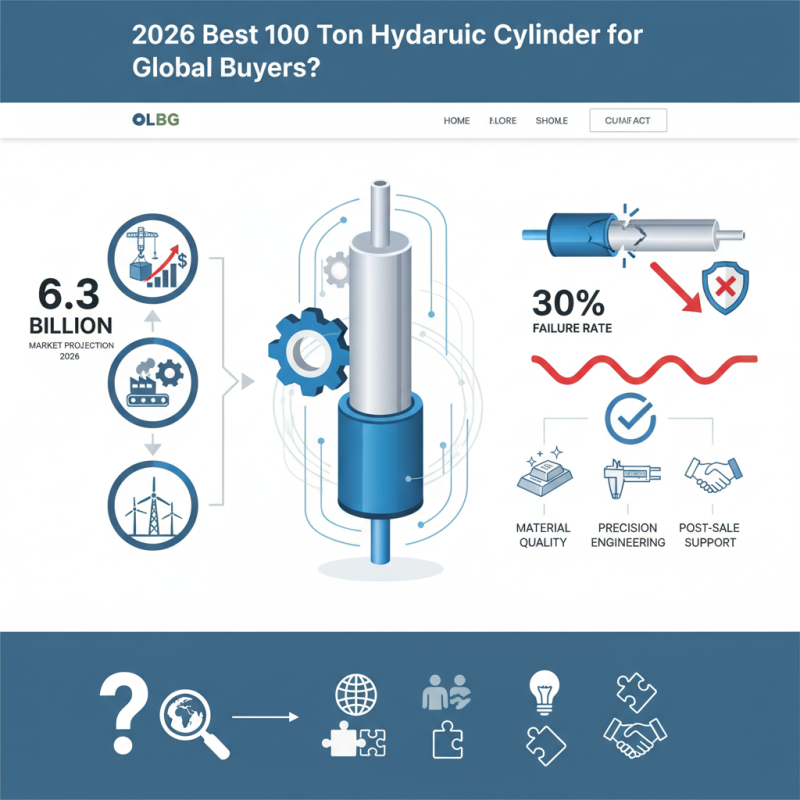 2026 Best 100 Ton Hydraulic Cylinder for Global Buyers?