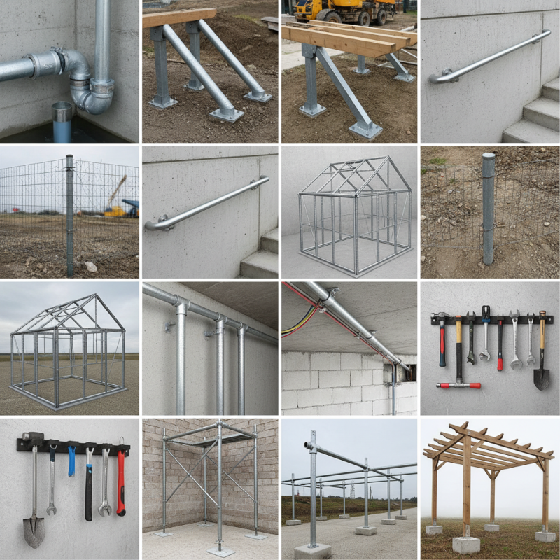 Top 10 Uses for 1.5 Inch Galvanized Pipe in Construction?