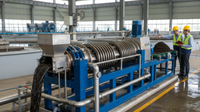 What is Sludge Dewatering Screw Press and How Does it Work?