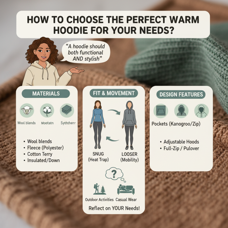 How to Choose the Perfect Warm Hoodie for Your Needs?