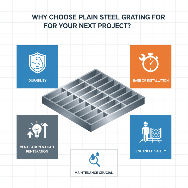 Why Choose Plain Steel Grating for Your Next Project?