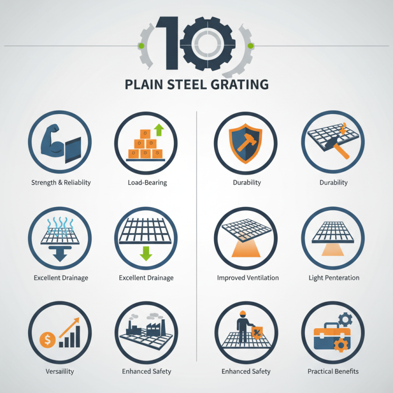 Top 10 Benefits of Using Plain Steel Grating for Your Projects?