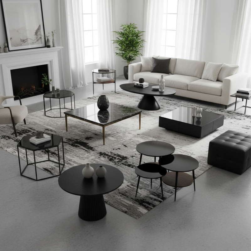 Top 10 Coffee Table Black Designs for Your Living Room?