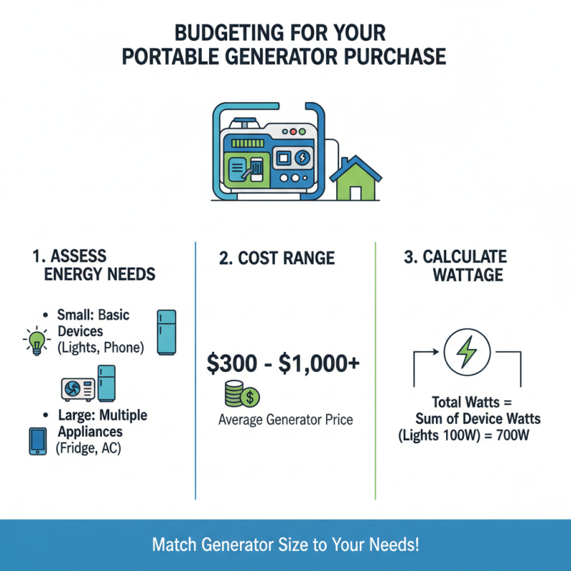 How to Choose the Right Portable Generator for Your Needs?