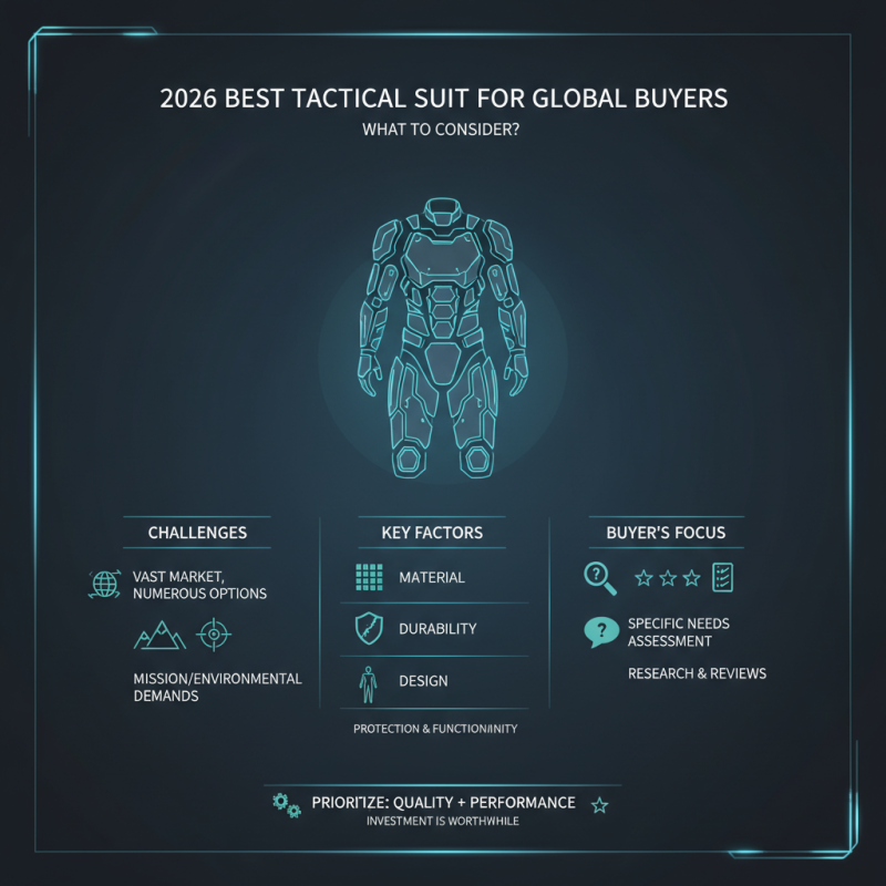 2026 Best Tactical Suit for Global Buyers What to Consider?