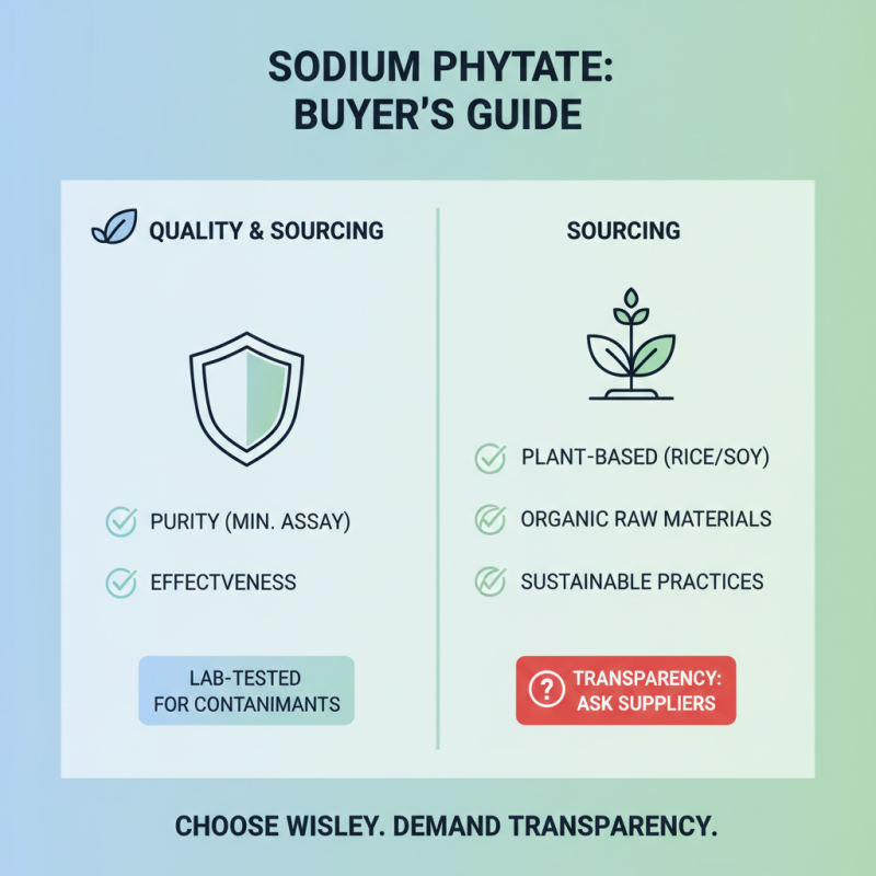 What is Sodium Phytate and Its Benefits for Buyers?