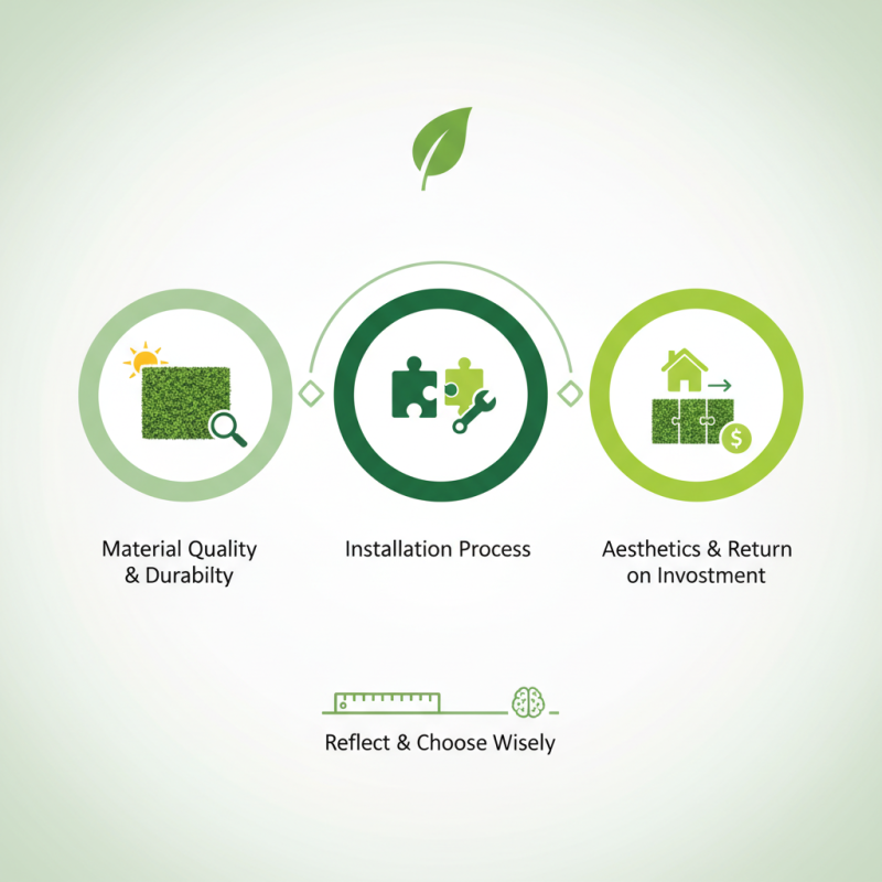 How to Choose Factory Artificial Grass Wall Panels for Your Space?