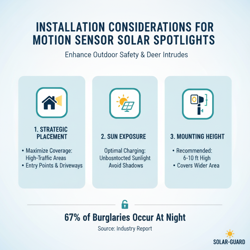 Why Choose Motion Sensor Spotlight Solar for Outdoor Safety?