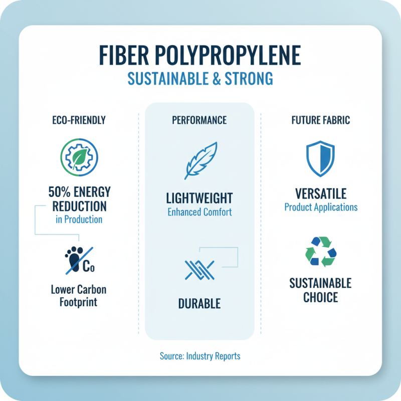 Why Fiber Polypropylene is the Preferred Choice for Sustainable Products?