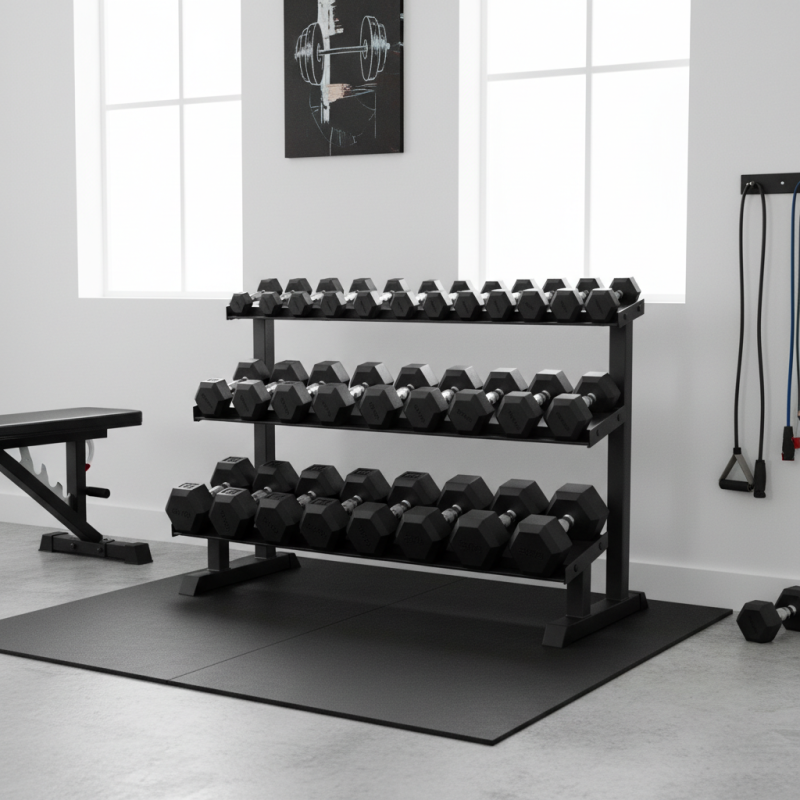 How to Choose the Best Dumbbell Rack for Your Home Gym?