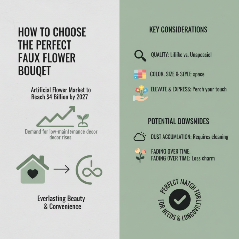 How to Choose the Perfect Fake Flower Bouquet for Your Needs?