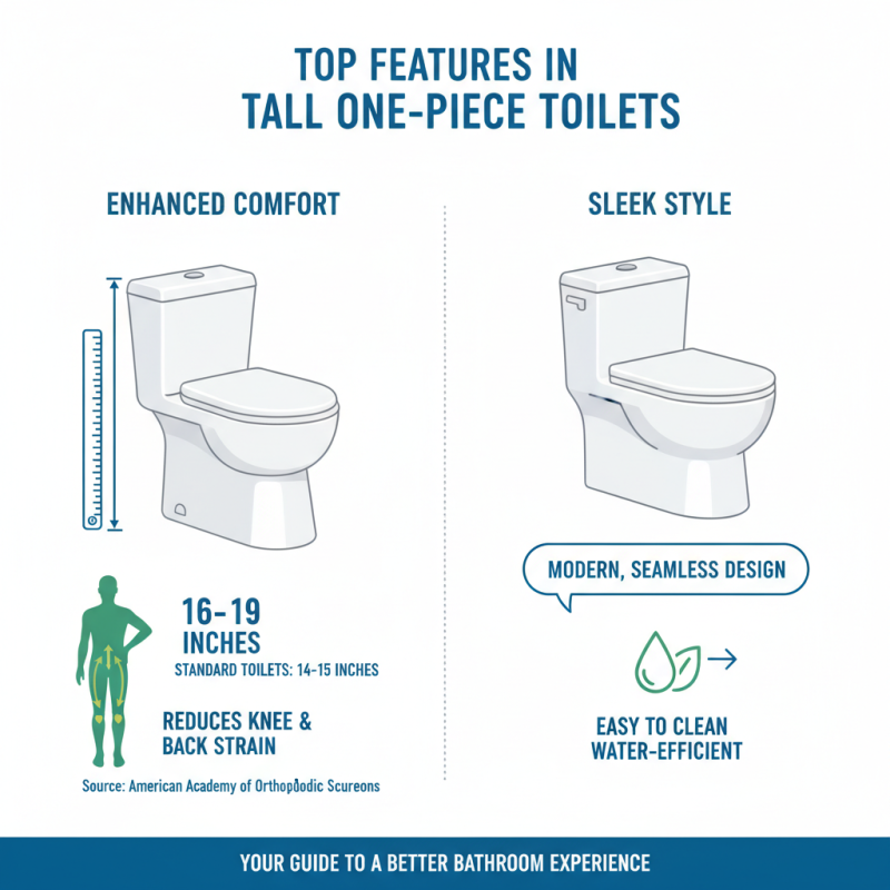 Best Tall One Piece Toilet Options for Comfort and Style?