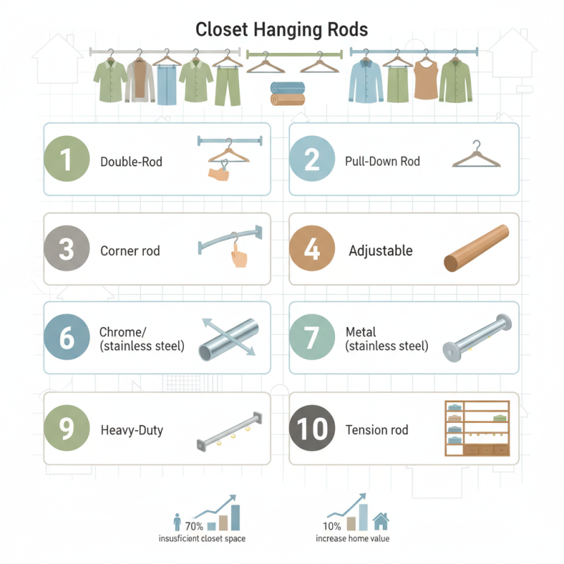 Top 10 Closet Hanging Rod Options for Your Home Storage Needs?