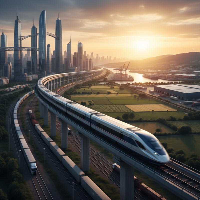 High Speed Goods Train Benefits for Global Buyers?