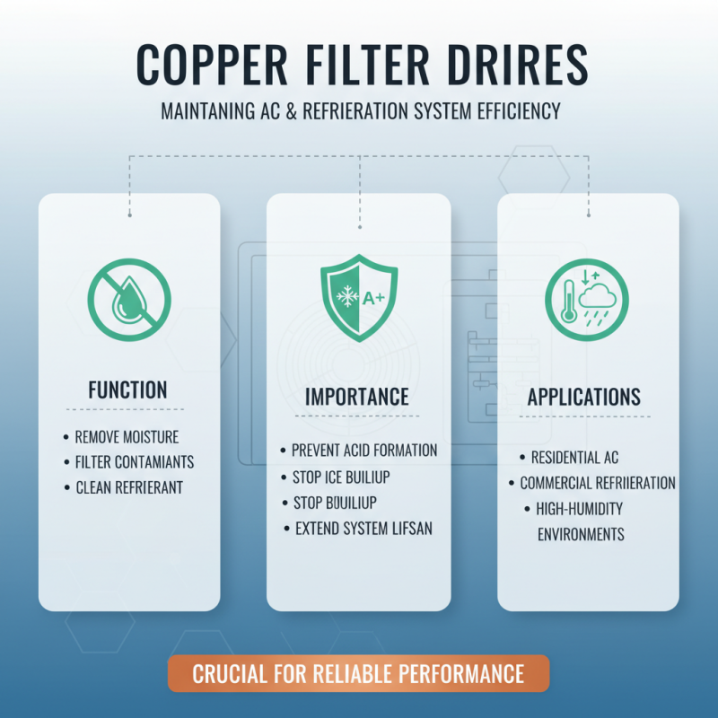 Top 10 Copper Filter Driers for Global Buyers in 2026?