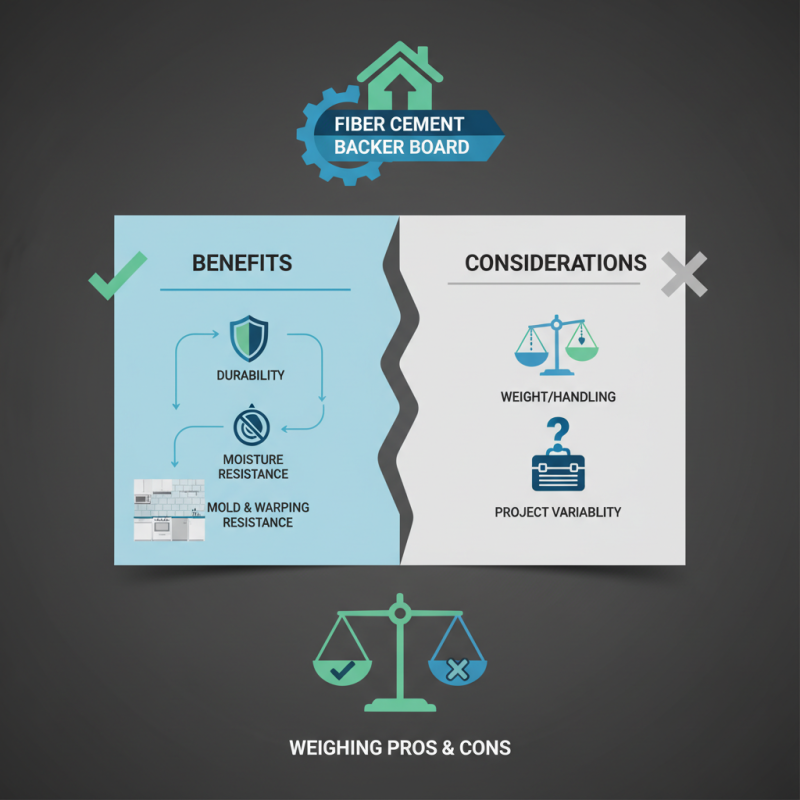 Top Benefits of Using Fiber Cement Backer Board in Construction Projects?