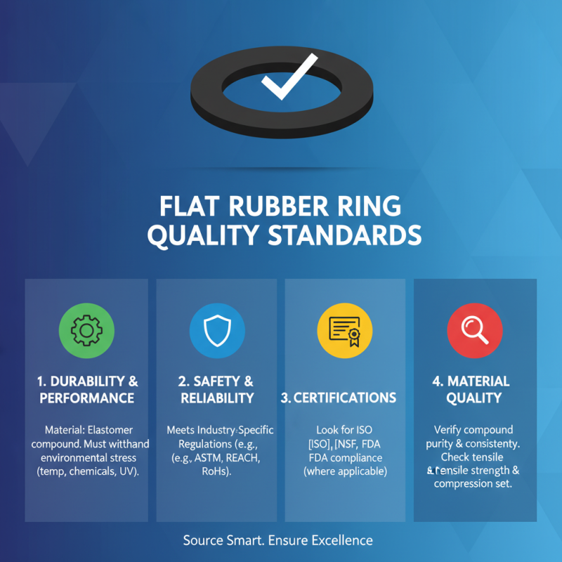 Essential Tips for Sourcing Flat Rubber Rings Effectively