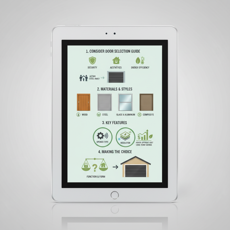 How to Choose the Best Garage Door for Your Home?