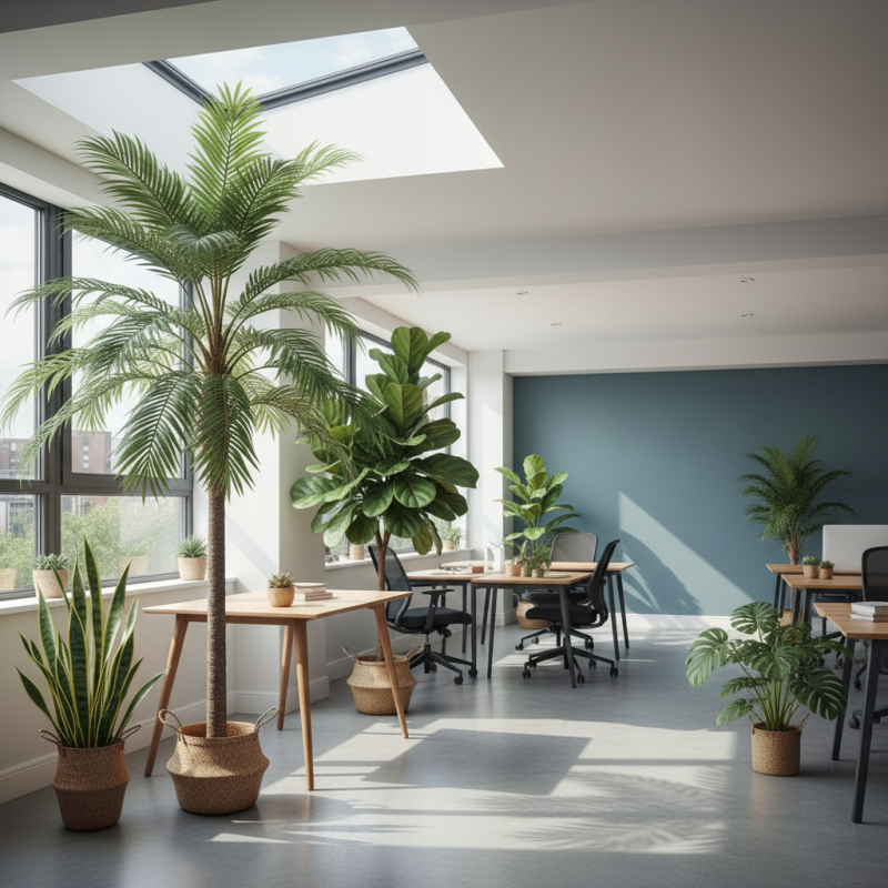 Why Choose Large Artificial Plants for Your Home or Office?