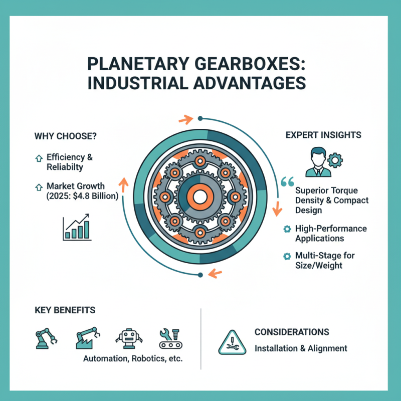 Why Choose Planetary Gearboxes for Your Industrial Needs?