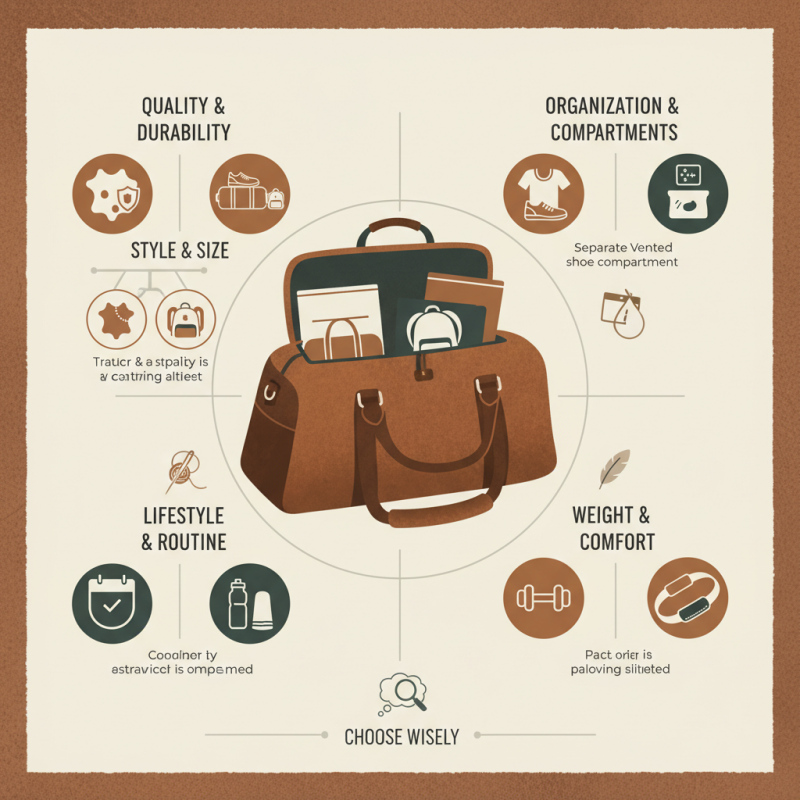 How to Choose the Best Leather Gym Bag for Your Needs?