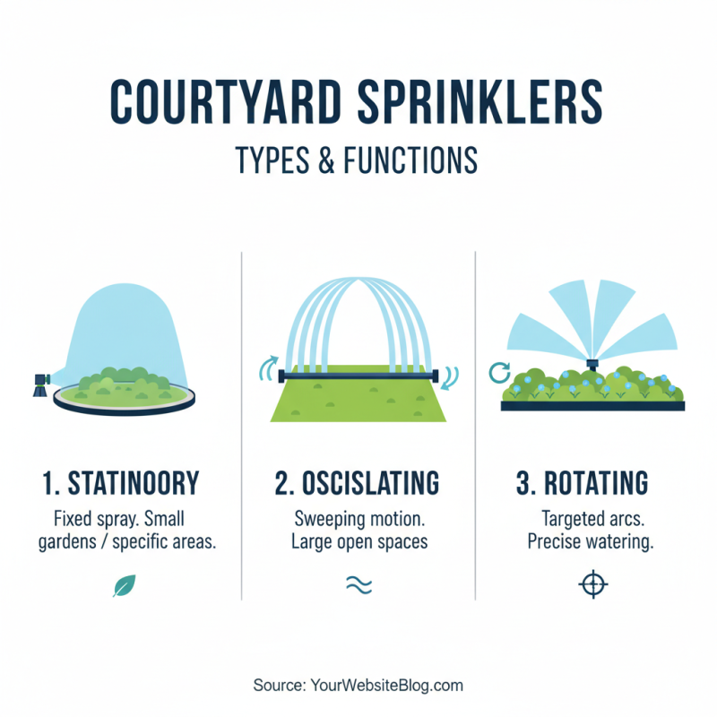 How to Choose the Best Courtyard Sprinkler for Your Garden?