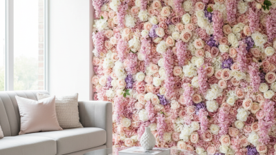 10 Best Fake Flower Wall Ideas for Stunning Home Decor?