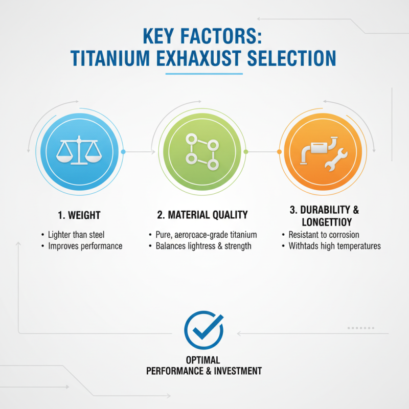How to Choose the Right Titanium Exhaust for Your Vehicle?