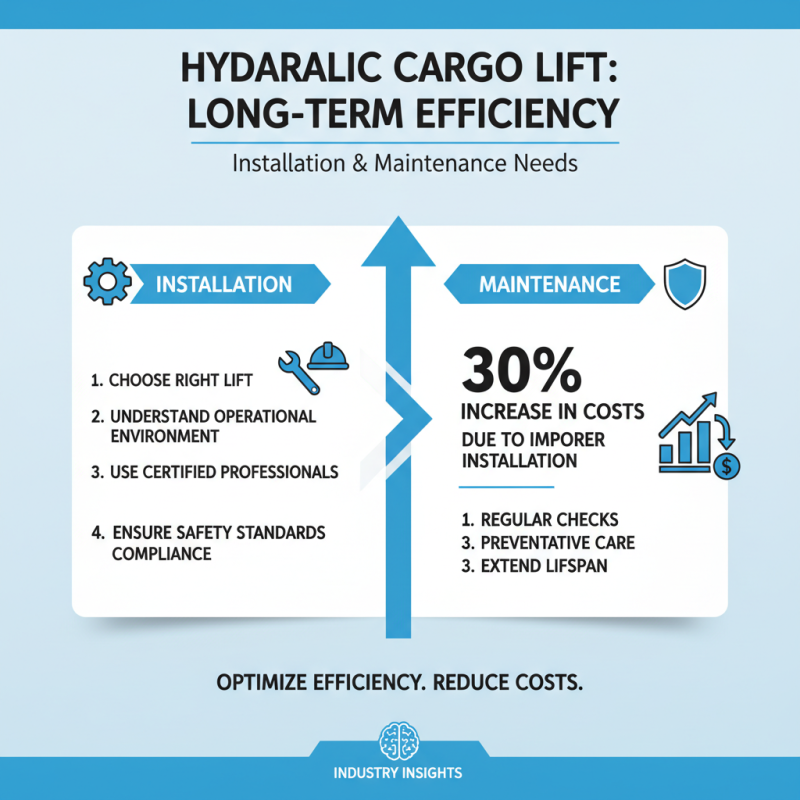 How to Choose the Right Hydraulic Cargo Lift for Your Needs?