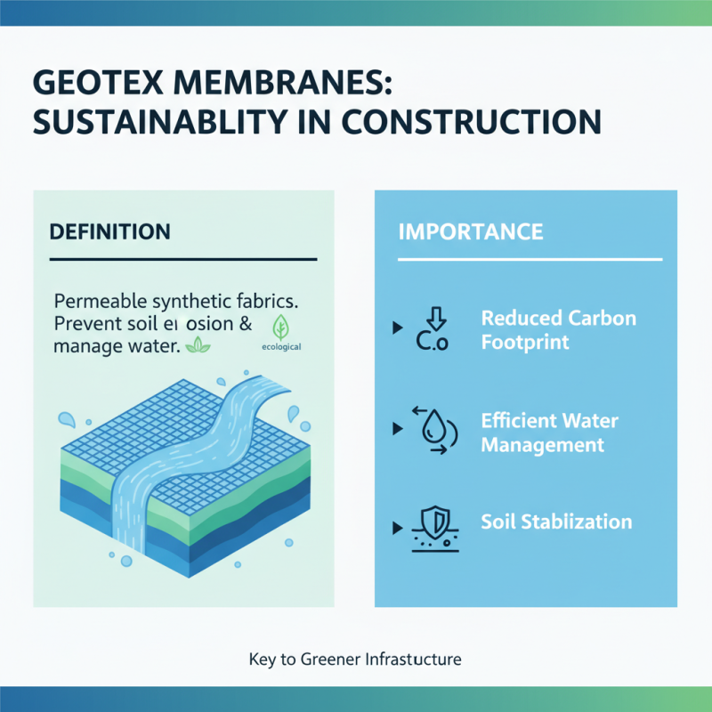 2026 Best Geotex Membrane Types for Sustainable Construction Solutions?