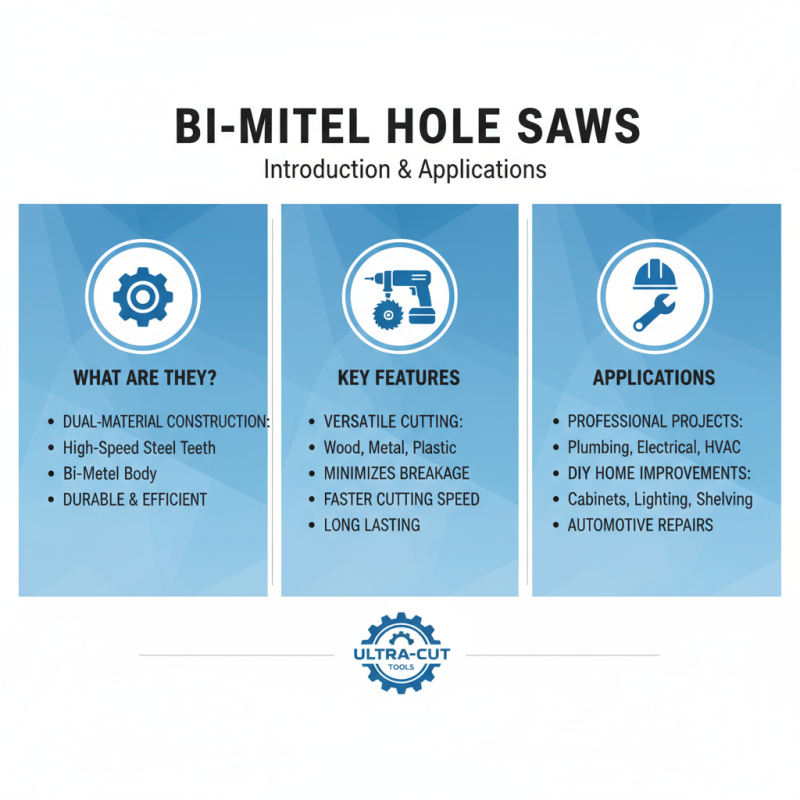 Top 10 Bi Metal Hole Saws for Efficient Drilling Solutions?