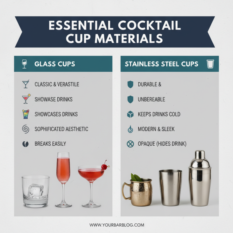 Top 10 Cocktail Cups You Must Have for Your Bar Setup?