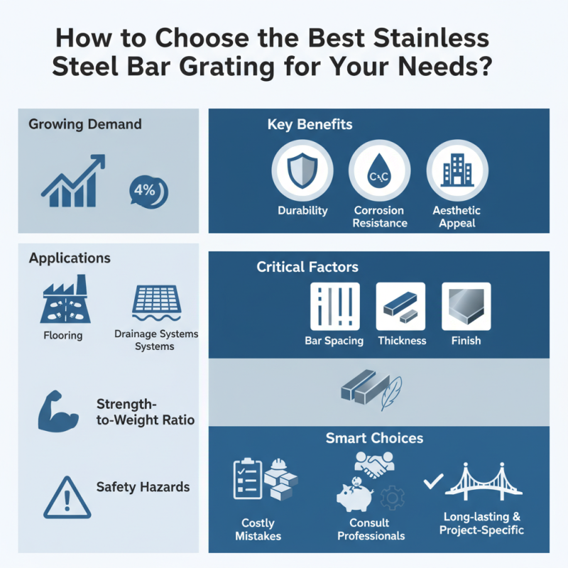How to Choose the Best Stainless Steel Bar Grating for Your Needs?
