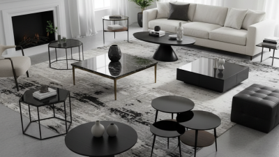 Top 10 Coffee Table Black Designs for Your Living Room?