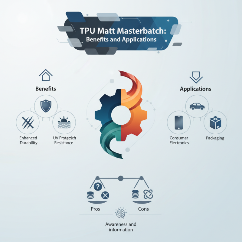 What is Tpu Matt Masterbatch Benefits and Applications?