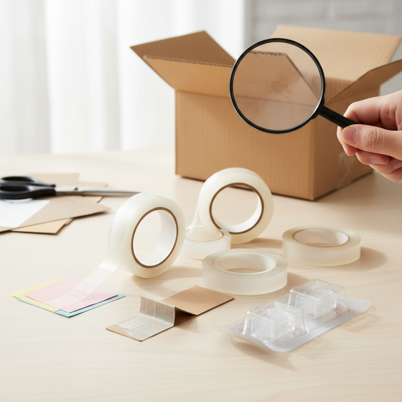 How to Choose the Best Transparent Tape for Your Needs?