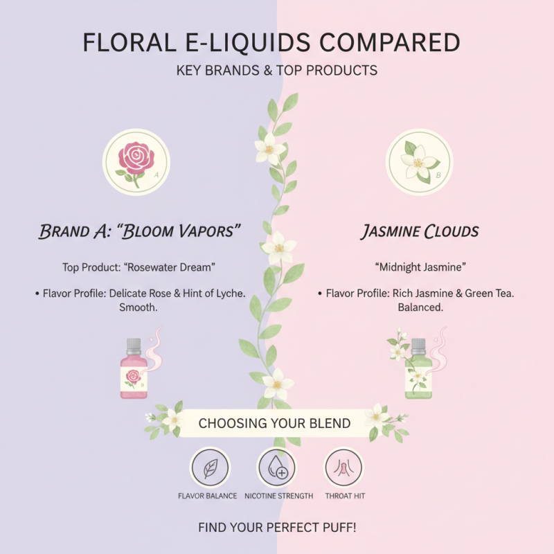 Top 10 Floral Flavor E Liquids to Enhance Your Vaping Experience?