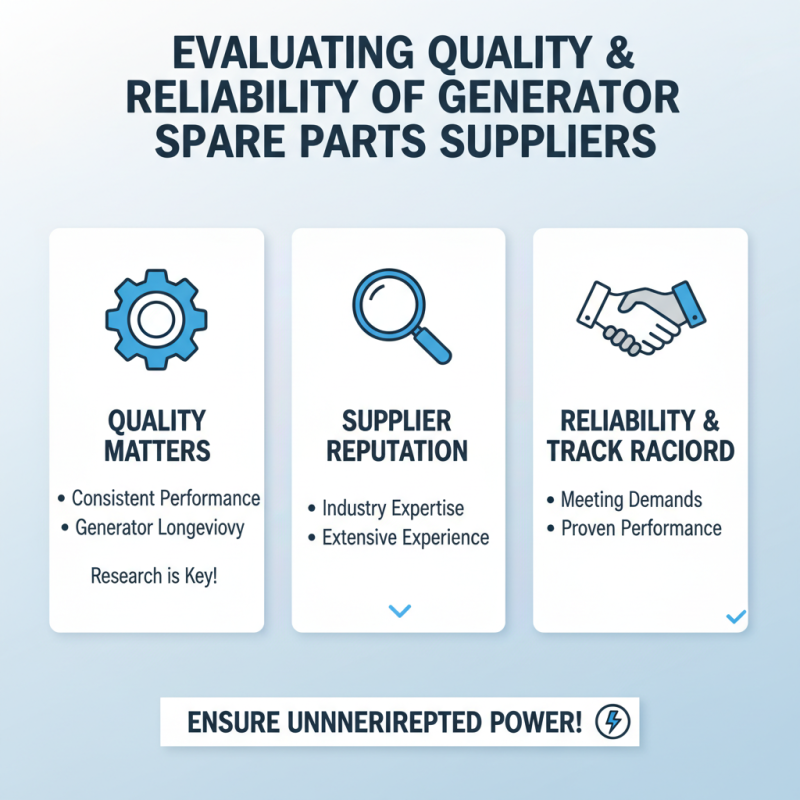 How to Source Generator Spare Parts for Global Buyers?