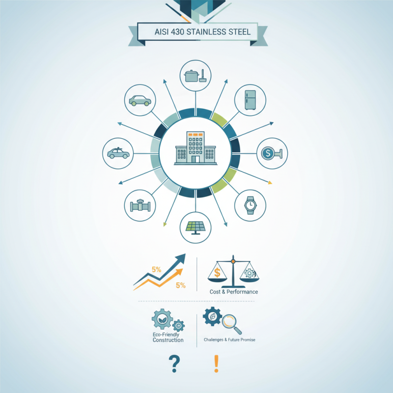 Top 10 Uses for Aisi430 Stainless Steel Sheet in Global Markets?